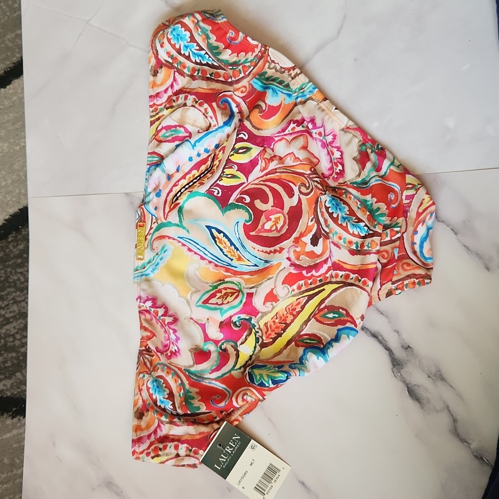 NWT Lauren by Ralph Lauren Floral Bikini Bottoms